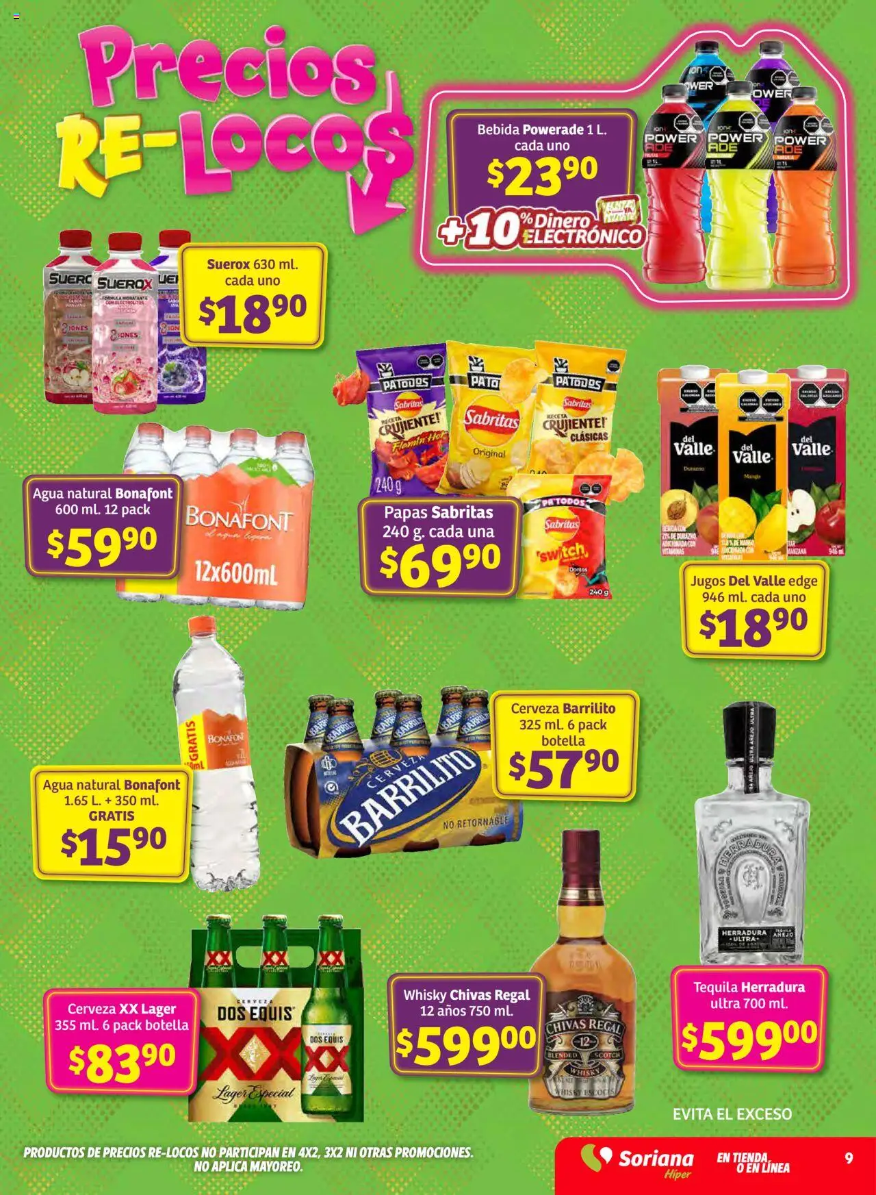 Soriana - Julio Regalado Híper Nacional - página 9- válido desde 17/07/2025