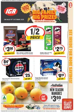 IGA catalogue preview - valid from 15/10/2025