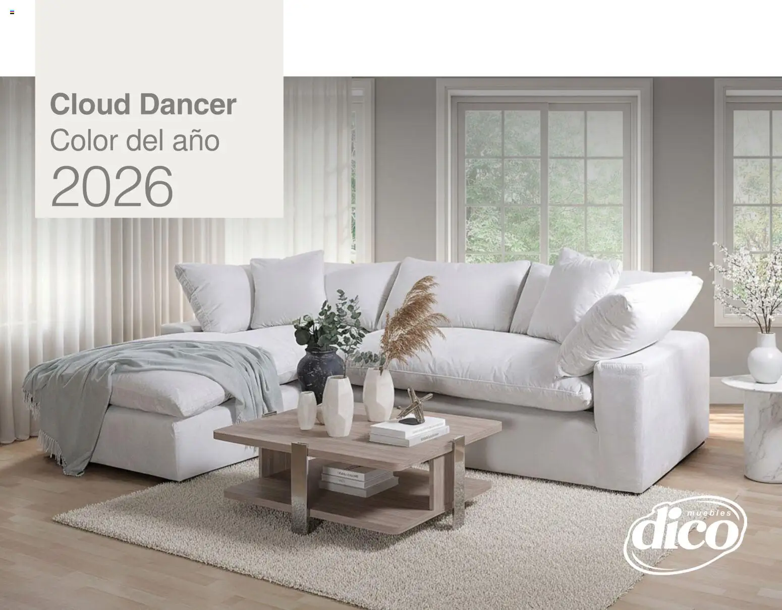 Muebles Dico catálogo Cloud Dancer Color del año 2026 - página 1- válido desde 30/01/2026
