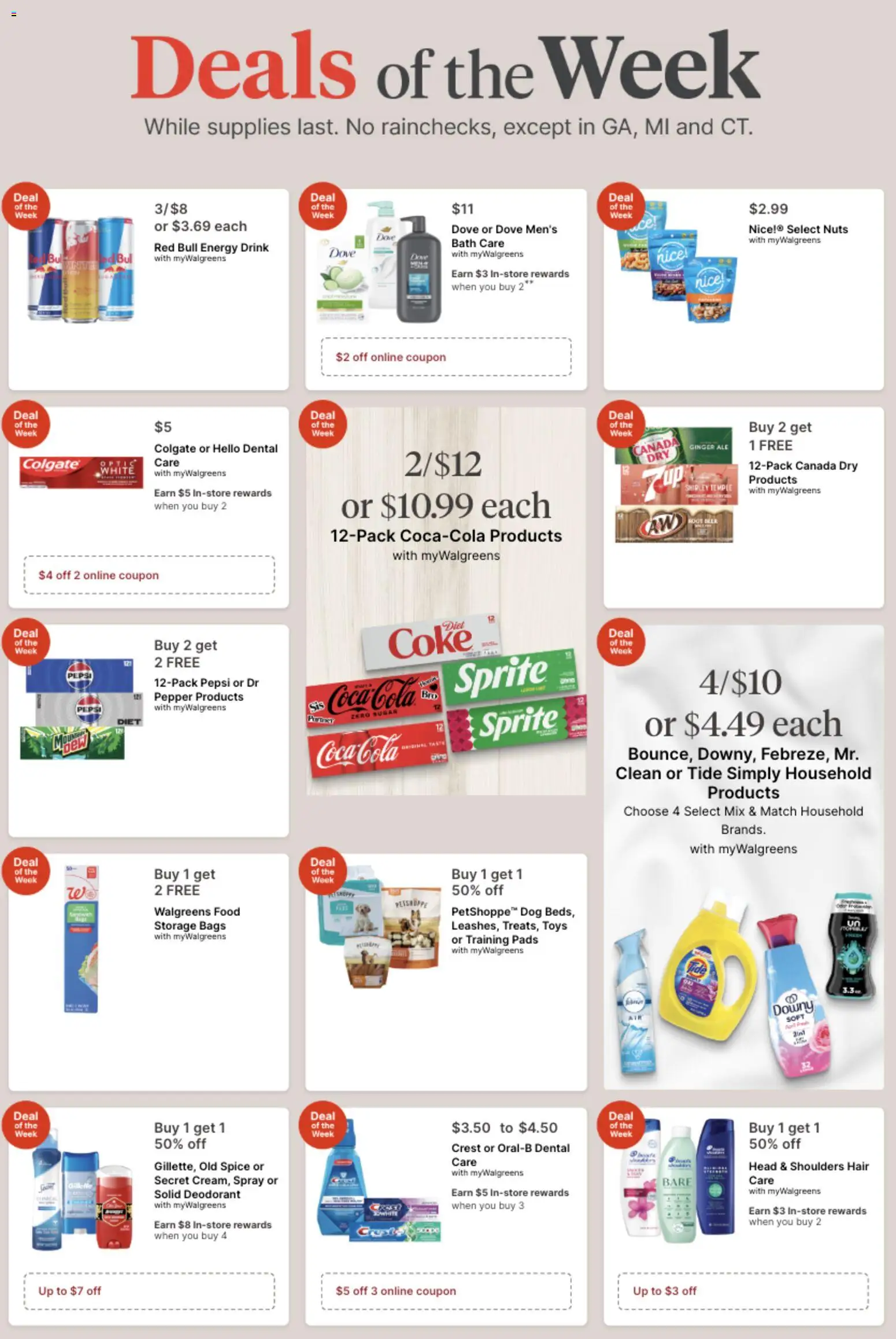 Walgreens Weekly Ad - page 1- valid from 11/09/2025