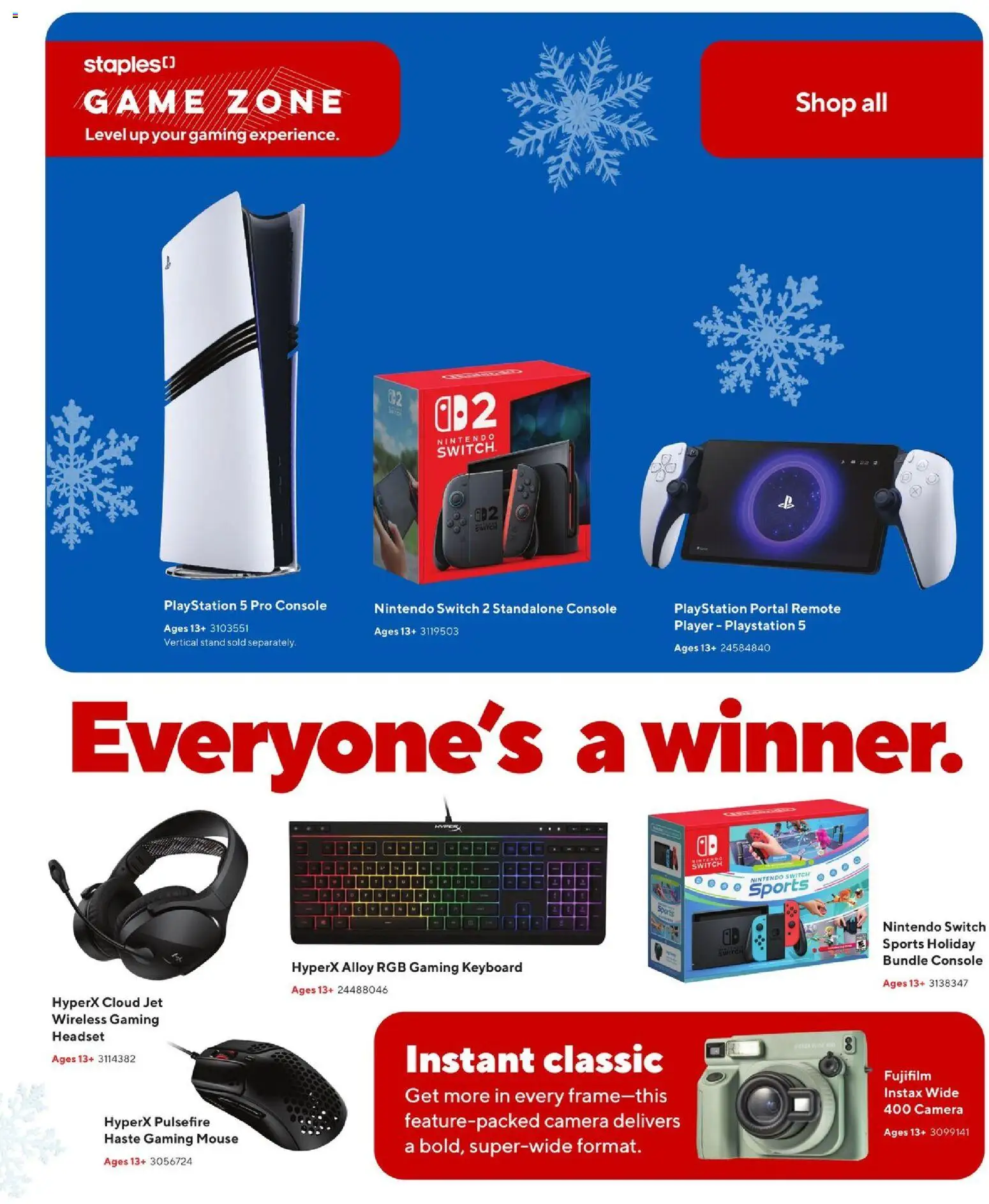 Staples - Gift Guide - page 8- valid from Nov 7, 2025