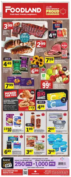 Preview Foodland weekly flyer / circulaire valid from Sep 11, 2025