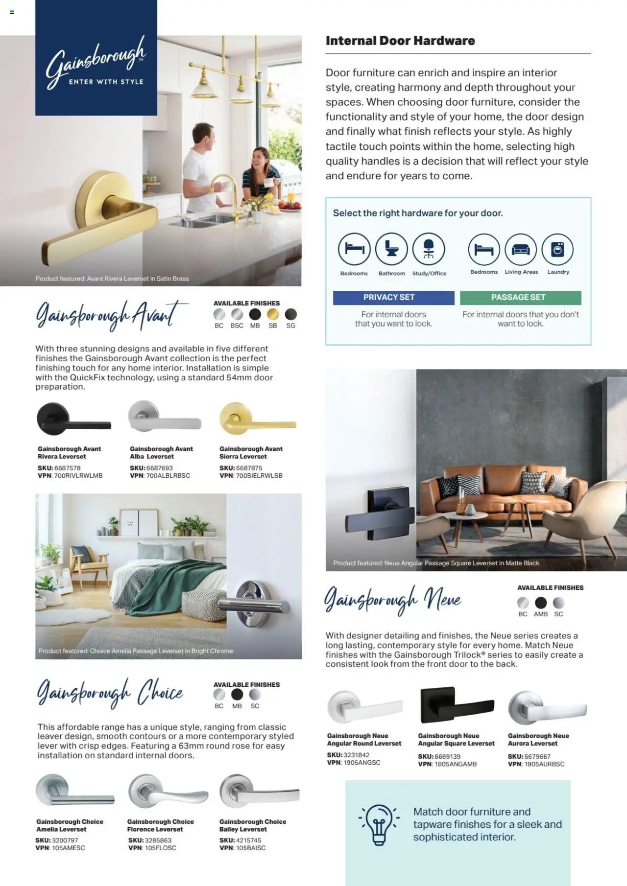 Mitre 10 Door & Door Furniture Selection Guide 2024 - page 11- valid from 06/11/2024