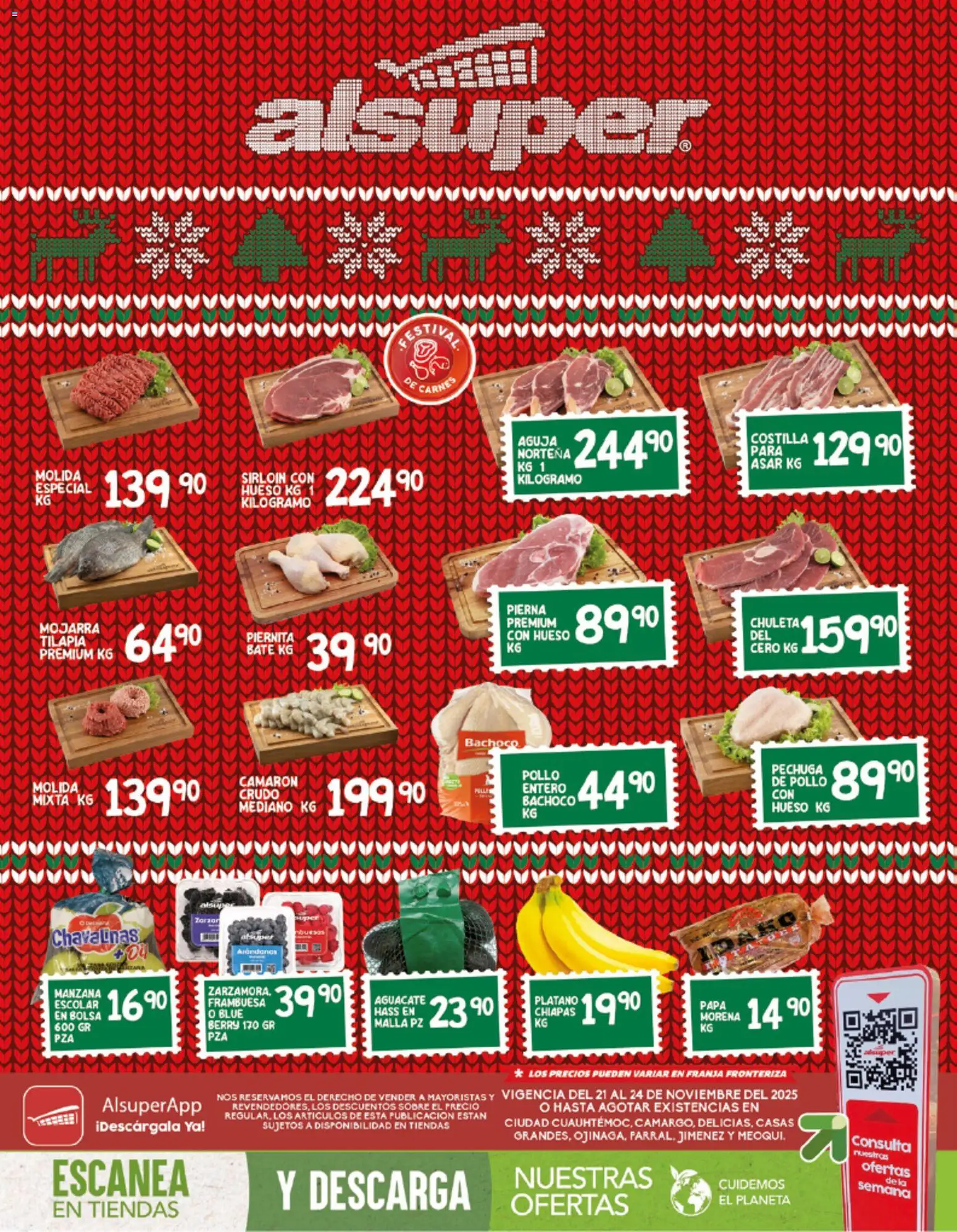 Alsuper folleto - página 1- válido desde 21/11/2025