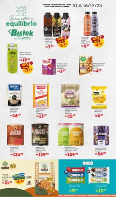 Pré-visualização Bistek Supermercados - Ofertas Bem Estar E Equílibrio válida a partir de 10/12/2025