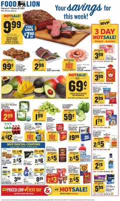 Preview Food Lion Weekly Ad valid from 02/04/2026