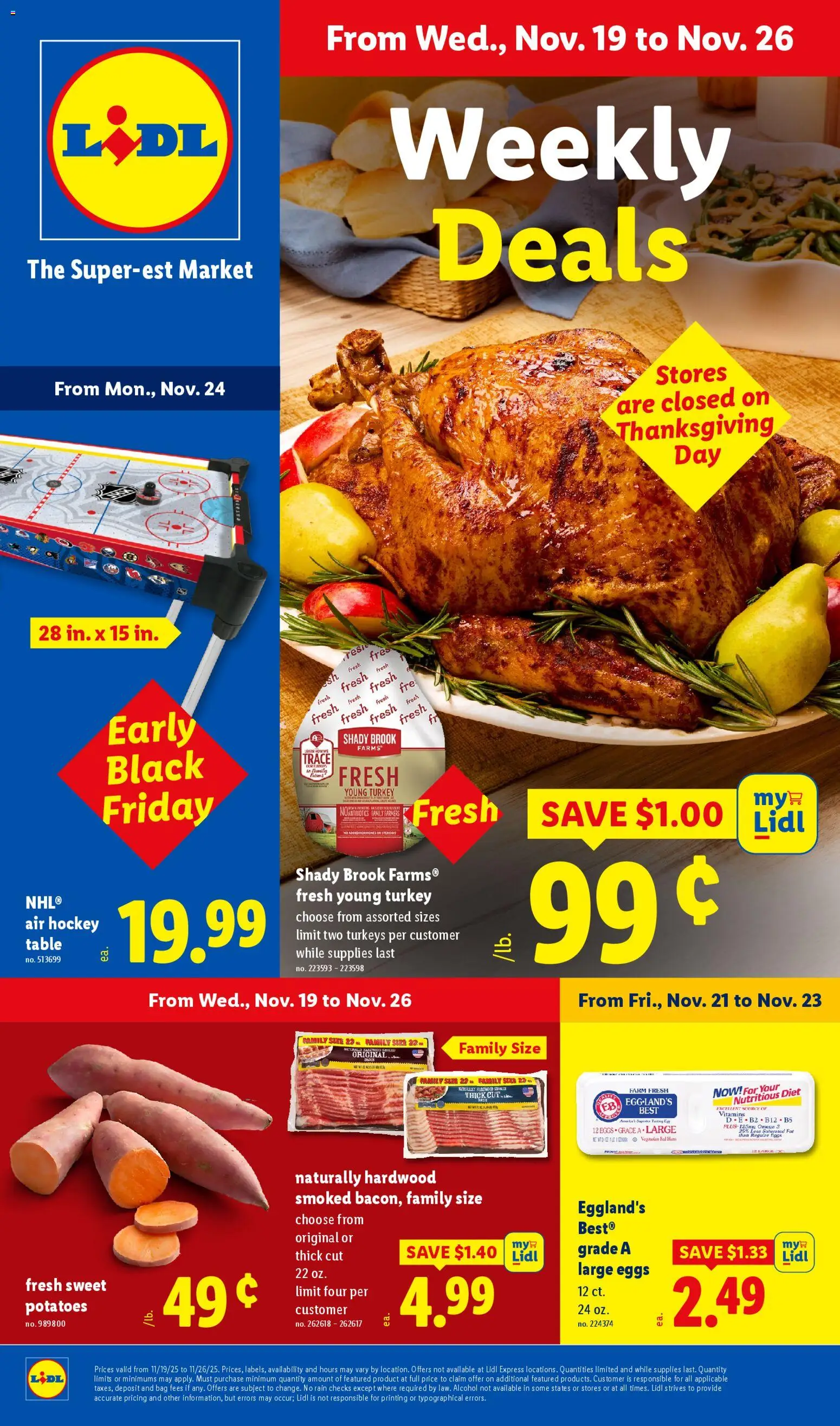 Lidl Early Black Friday - page 1- valid from 11/19/2025