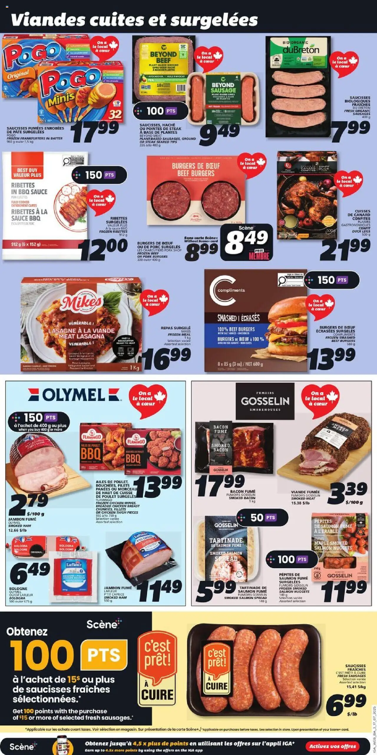IGA weekly flyer / circulaire - page 5- valid from Jul 17, 2025