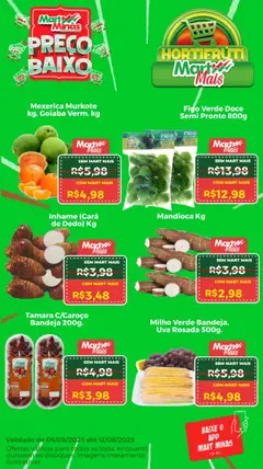 Pré-visualização Mart Minas - Ofertas Hortifruti válida a partir de 06/08/2025