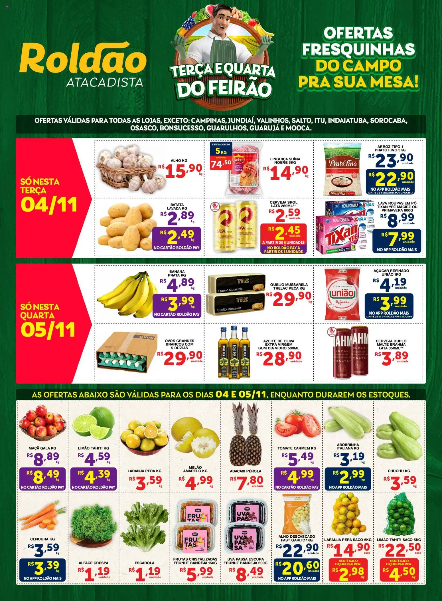 Roldão - Ofertas Hortifruti  - página 1- válido a partir de 04/11/2025
