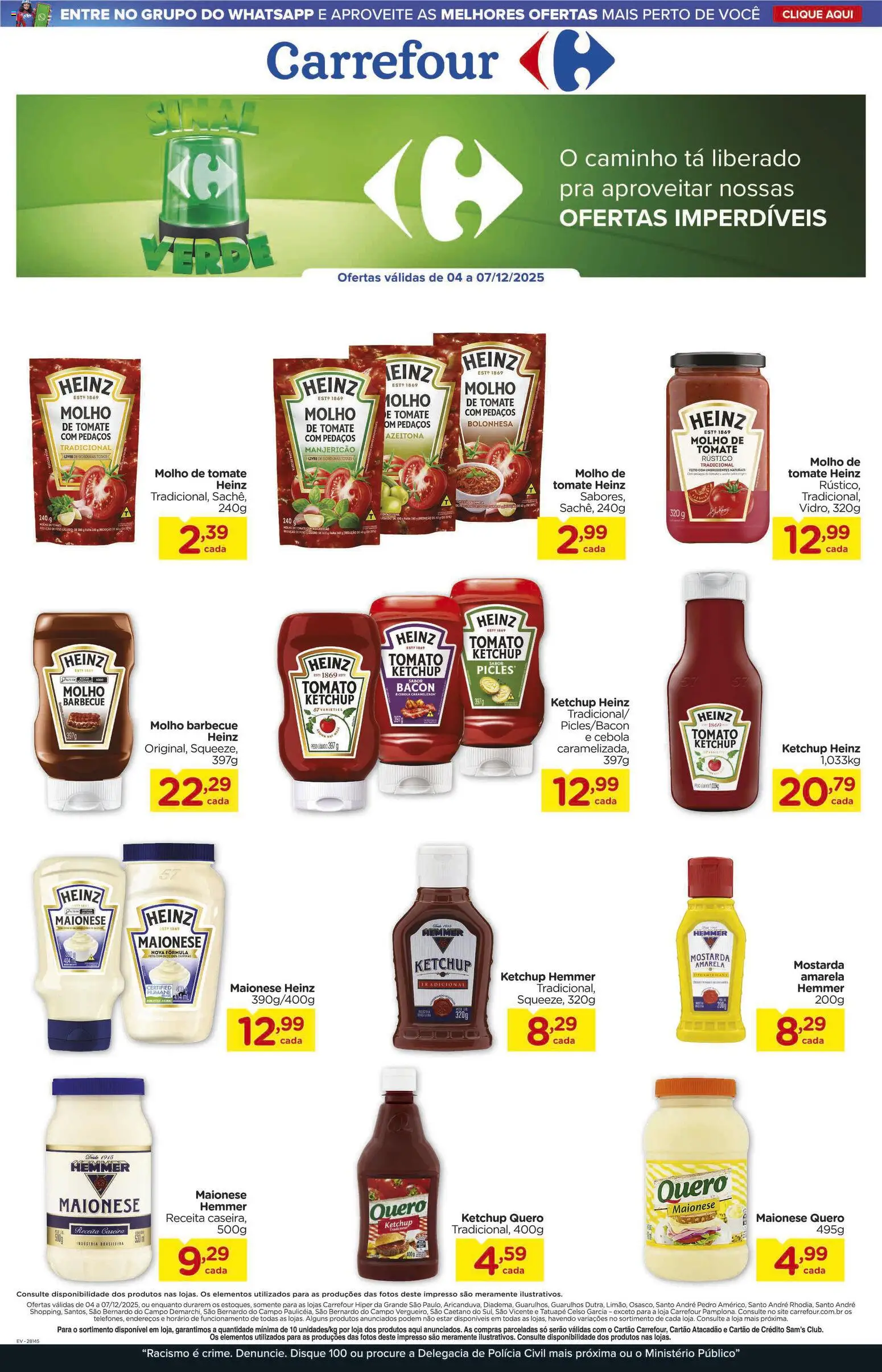 Carrefour - Ofertas da semana - página 1- válido a partir de 04/12/2025
