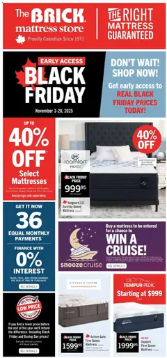 Preview The Brick - Brick Mattress Store valid from Nov 3, 2025