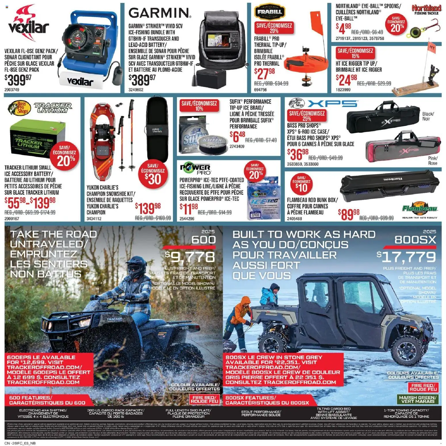 Cabelas weekly flyer / circulaire - page 3- valid from Jan 8, 2026