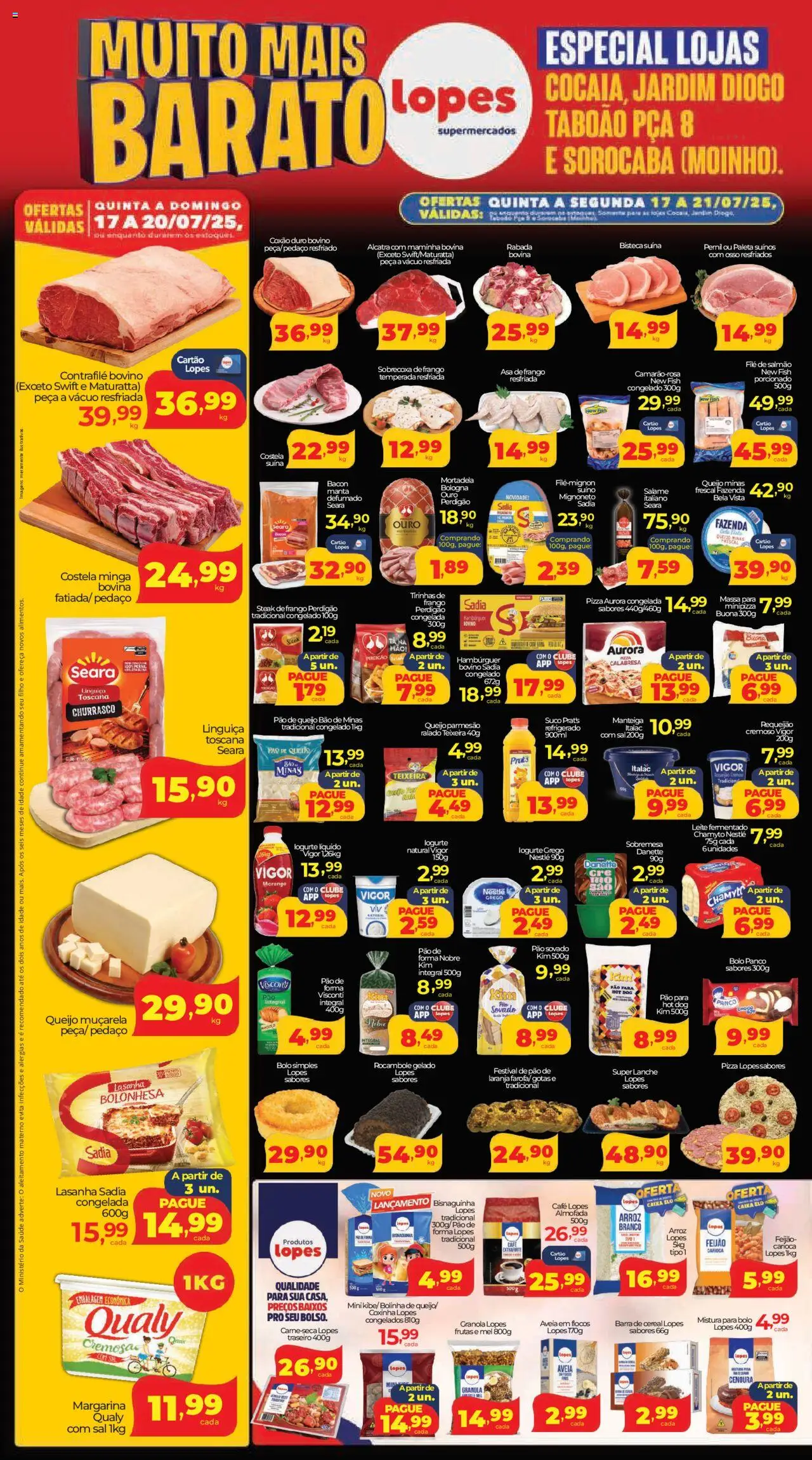 Lopes Supermercados - Ofertas da semana - página 2- válido a partir de 17/07/2025
