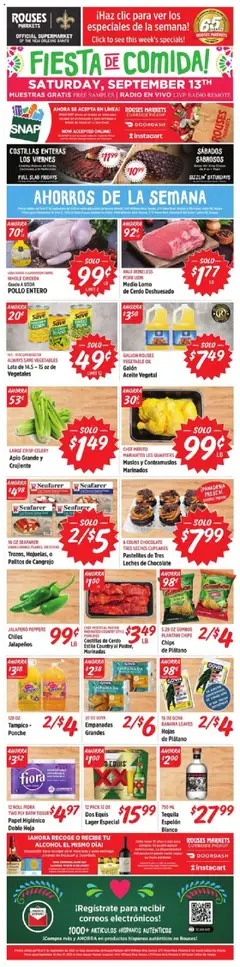 Preview Rouses Hispanic Ad valid from 09/10/2025
