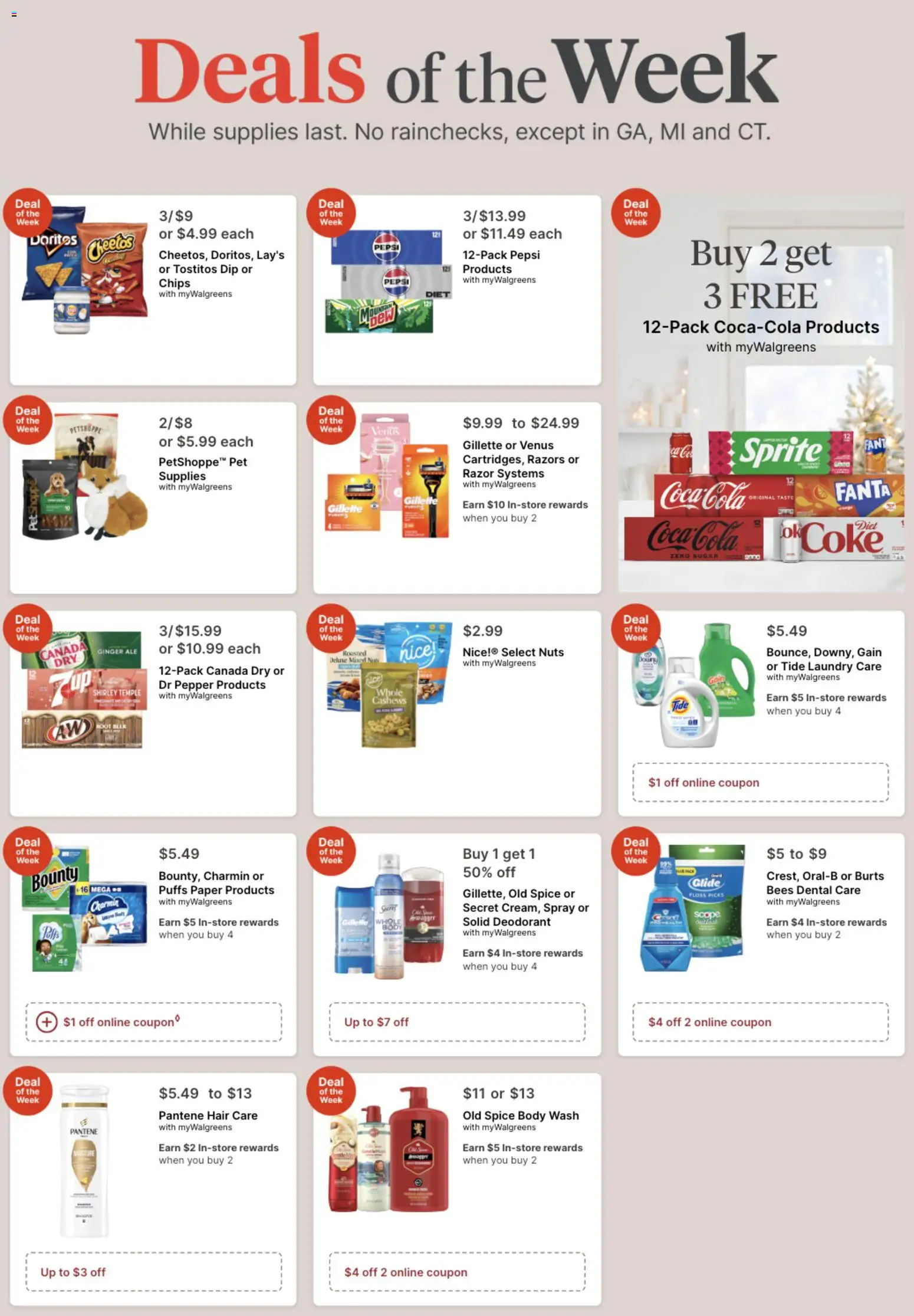 Walgreens Weekly Ad - page 1- valid from 12/21/2025
