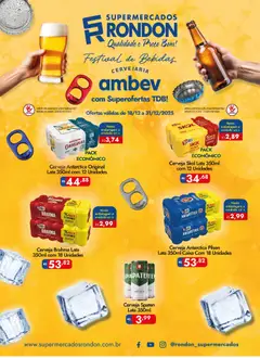 Pré-visualização Supermercados Rondon - Ofertas Ambev válida a partir de 18/12/2025