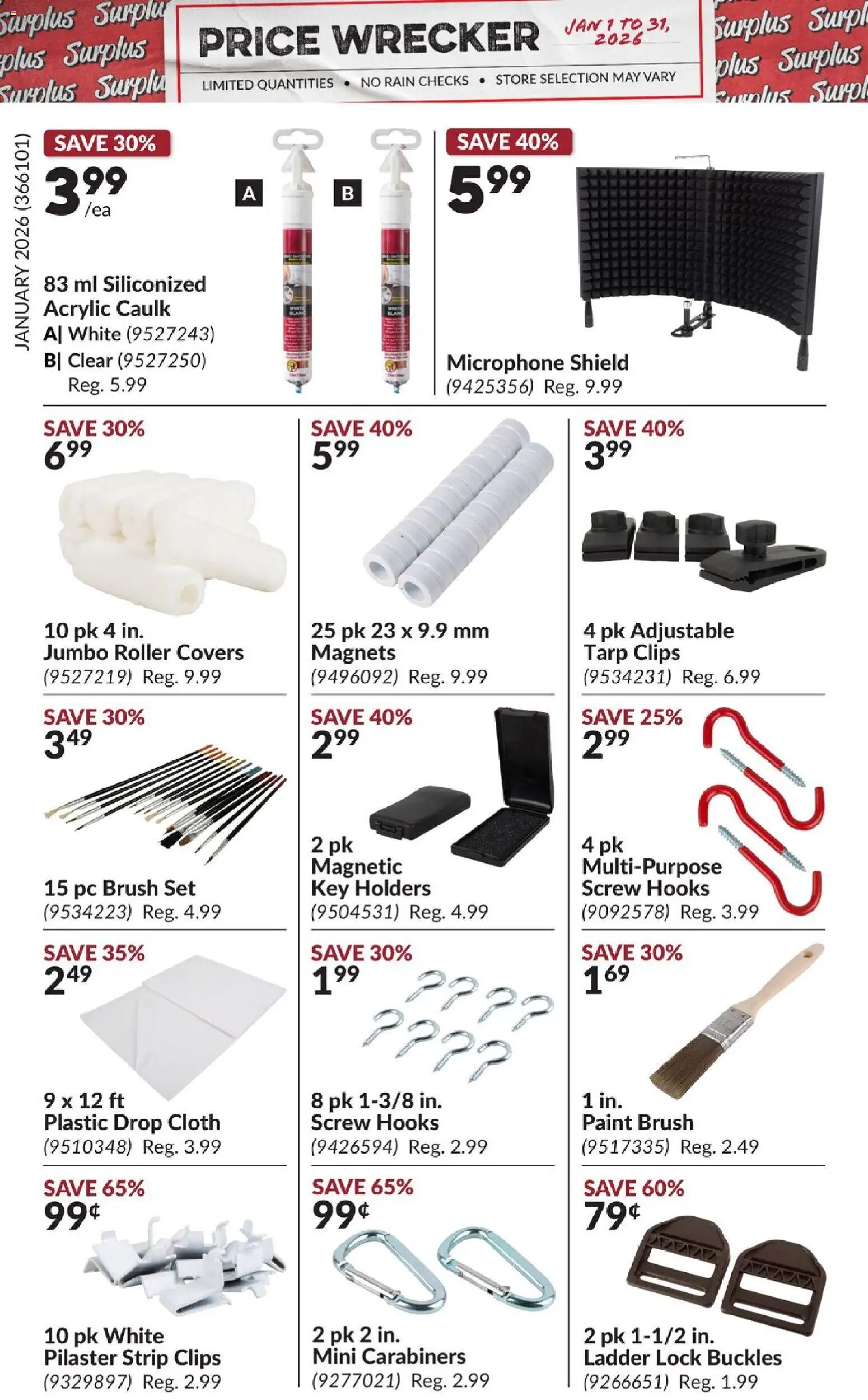 Princess Auto - Price Wrecker - page 8- valid from Jan 1, 2026