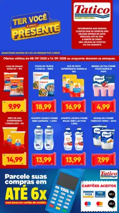 Pré-visualização Tatico - Ofertas da semana válida a partir de 08/09/2025