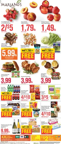Preview Mariano's Weekly Ad valid from 09/17/2025