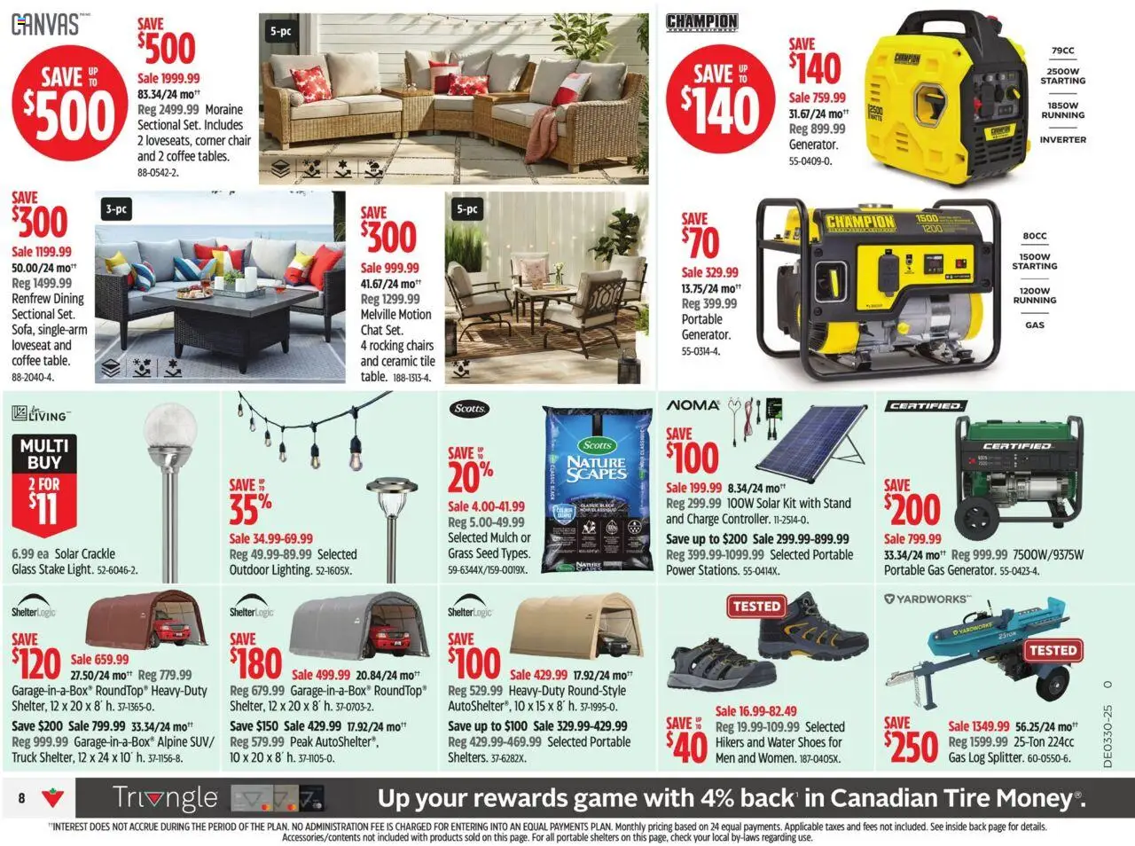 Canadian Tire weekly flyer / circulaire - page 10- valid from Jul 18, 2025