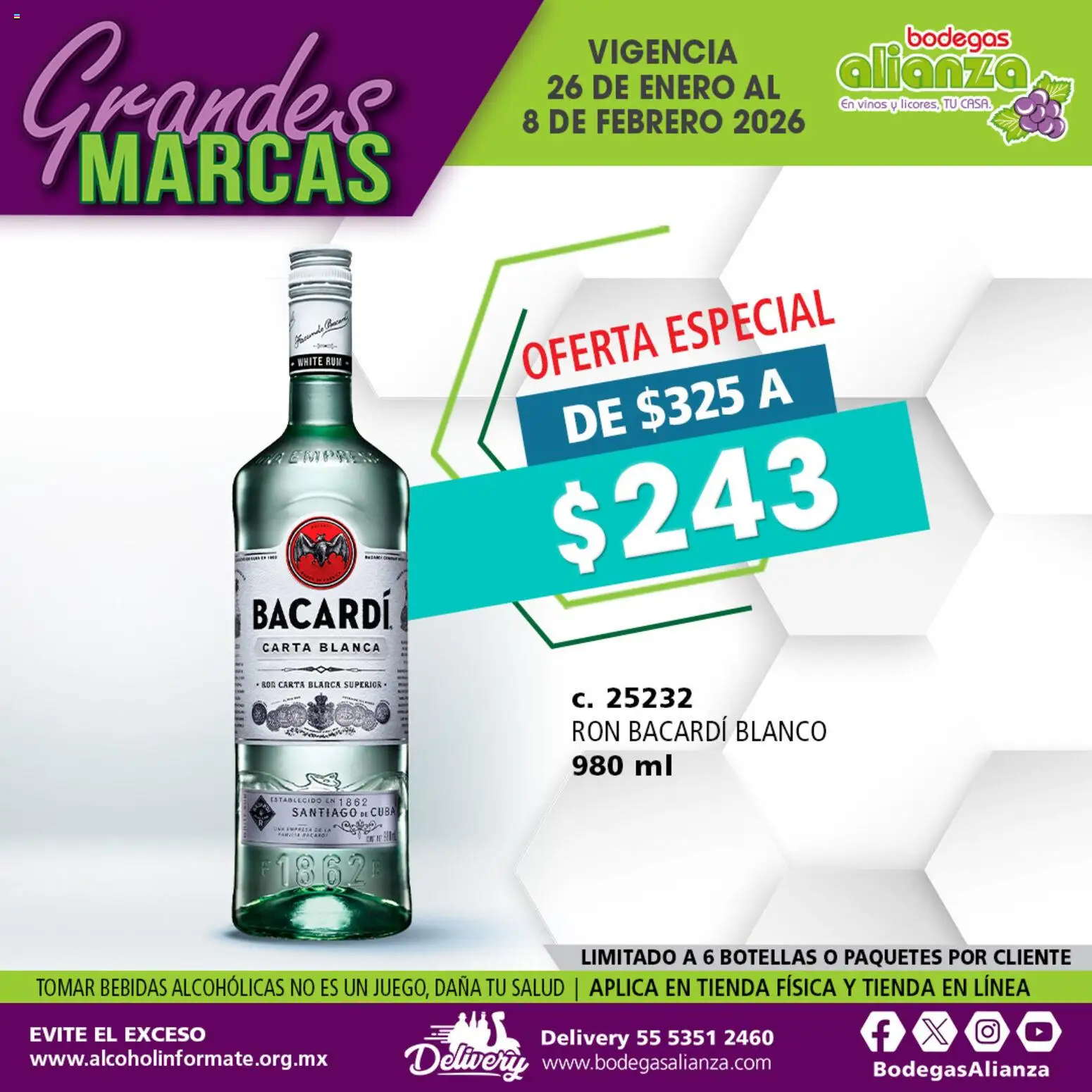 Bodegas Alianza catálogo Grandes Marcas - página 1- válido desde 26/01/2026