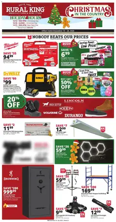 Preview Rural King Weekly Ad valid from 12/15/2025