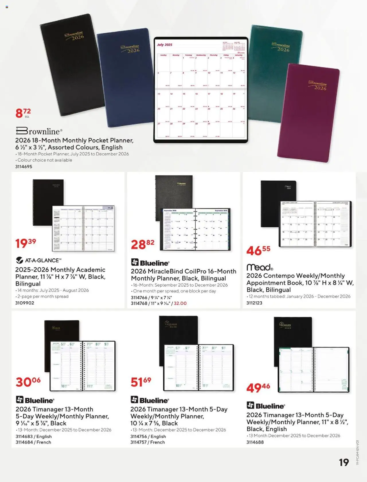 Staples - Catalog - Business  - page 19- valid from Aug 15, 2025