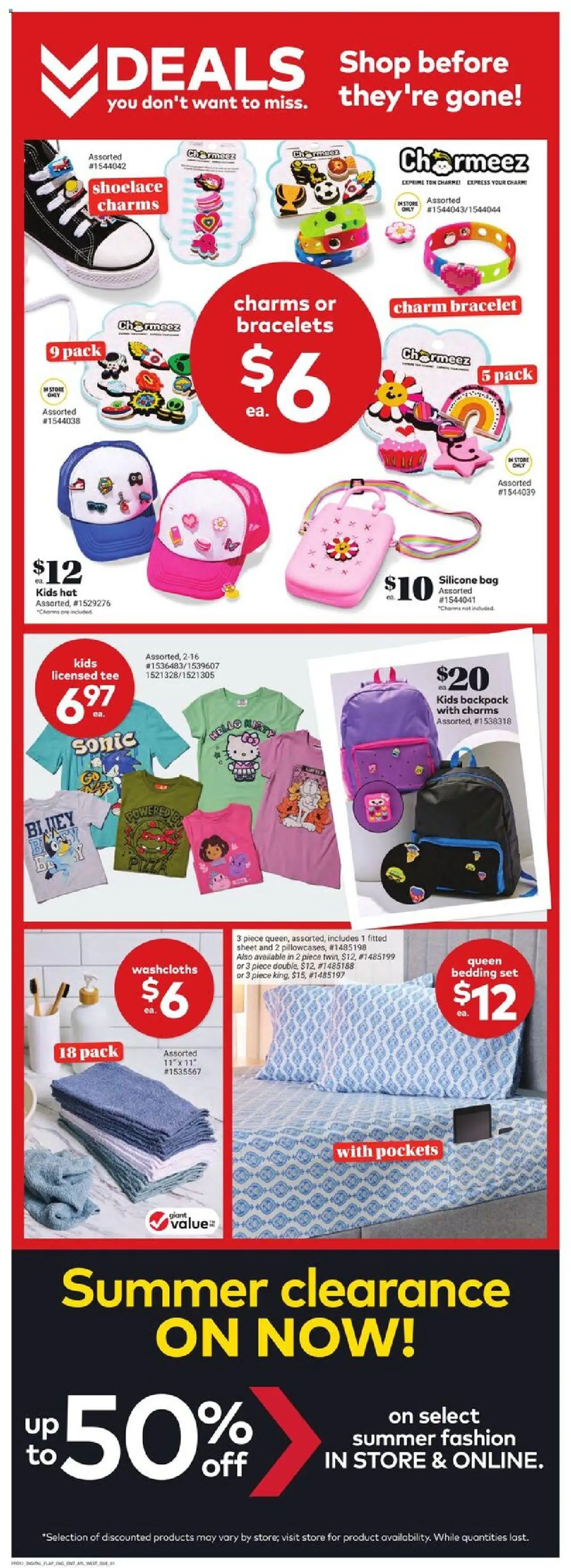 Giant Tiger weekly flyer / circulaire - page 4- valid from Jul 23, 2025