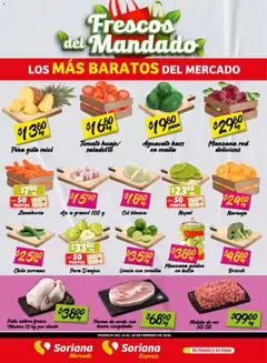 Soriana - Frescos del Mandado Mercado: Nuevo León válido desde 24/02/2026
