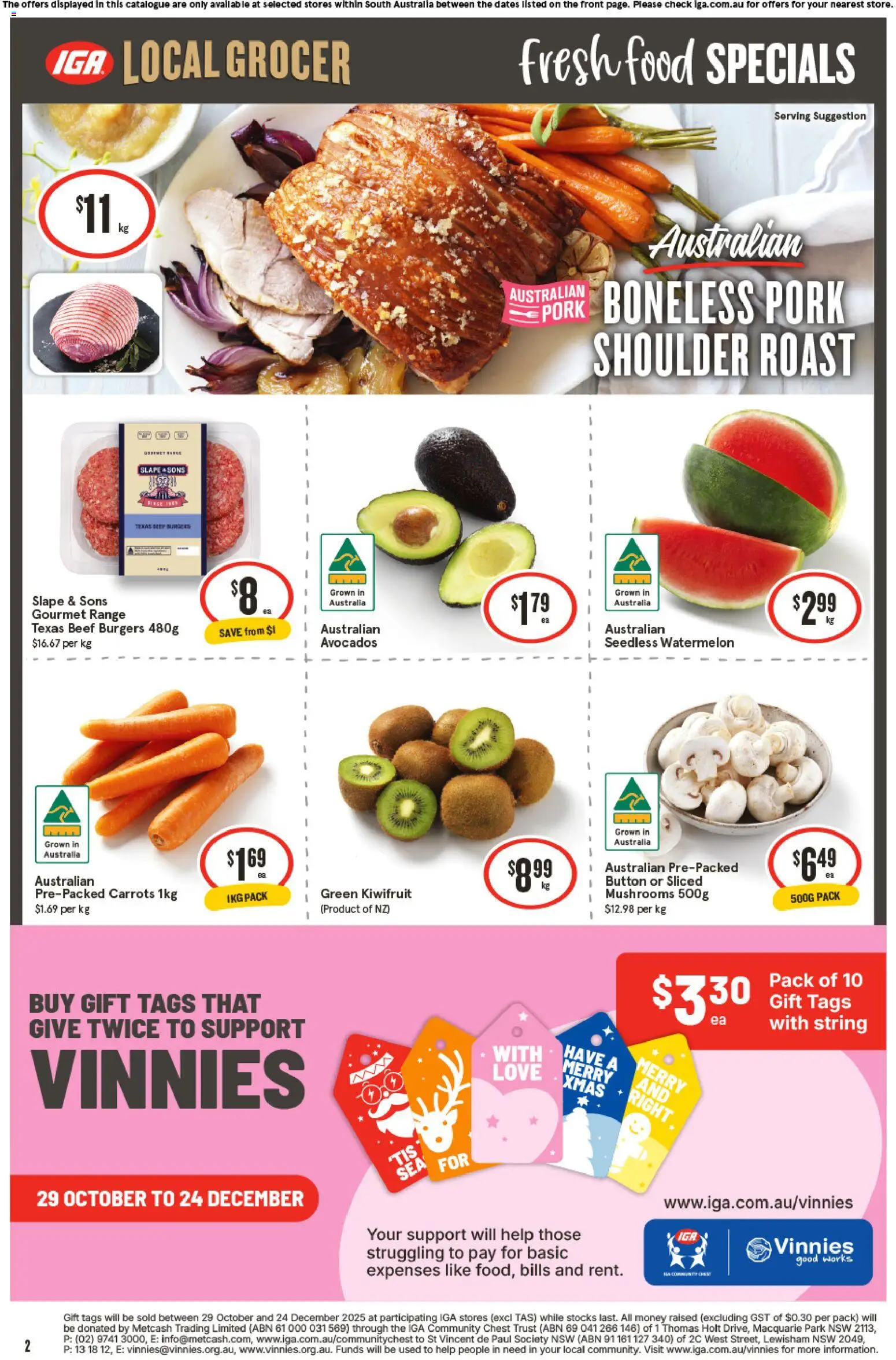 IGA Local Grocer SA - page 2- valid from 12/11/2025