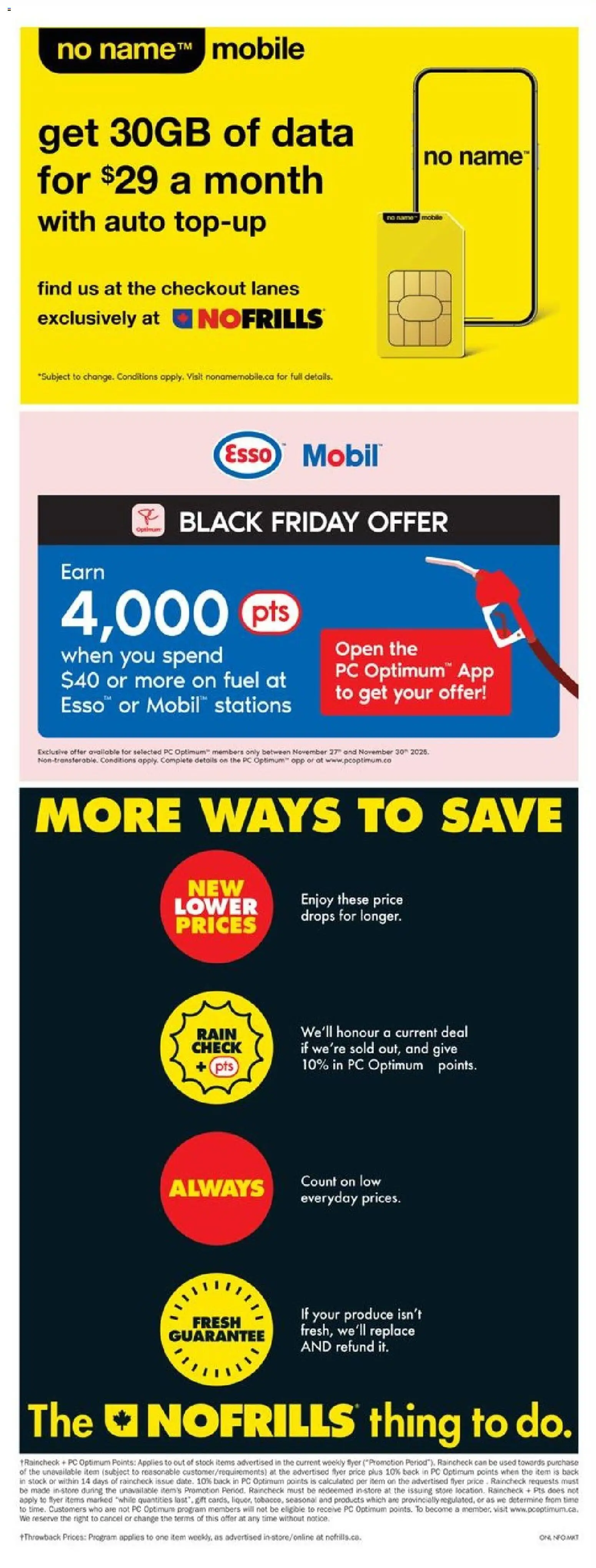 No Frills - Black Friday  - page 17- valid from Nov 27, 2025