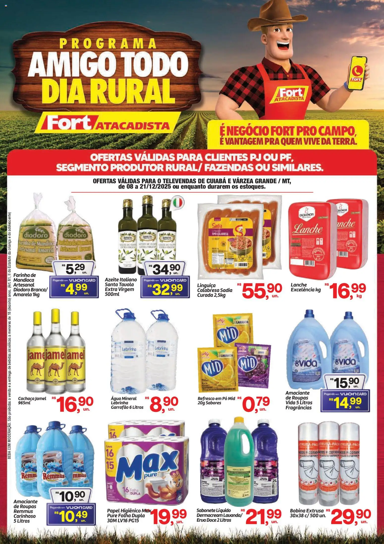 Fort Atacadista - Ofertas Rural - página 1- válido a partir de 08/12/2025
