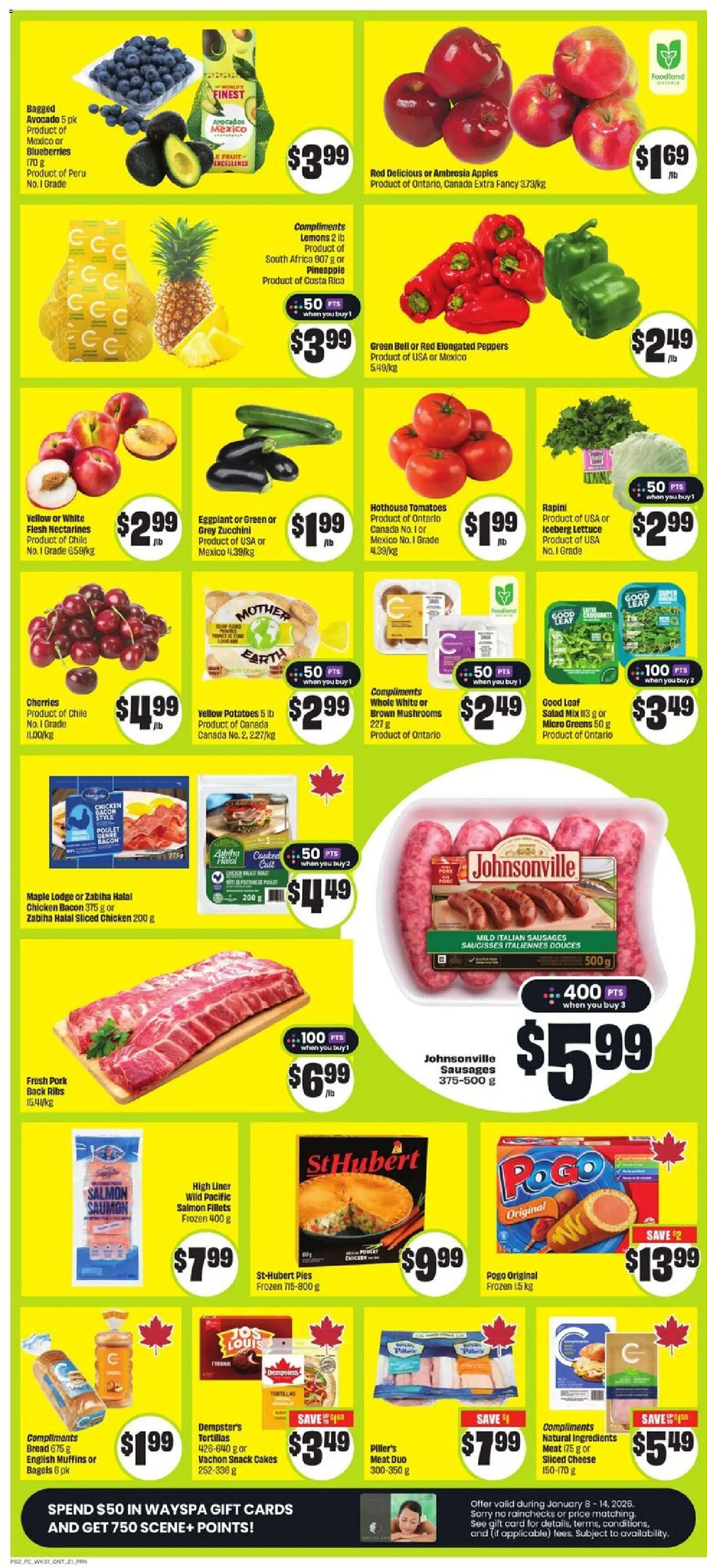 FreshCo weekly flyer / circulaire - page 3- valid from Jan 8, 2026