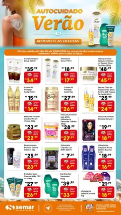 Pré-visualização Semar Supermercado - Ofertas Autocuidado  válida a partir de 08/01/2026