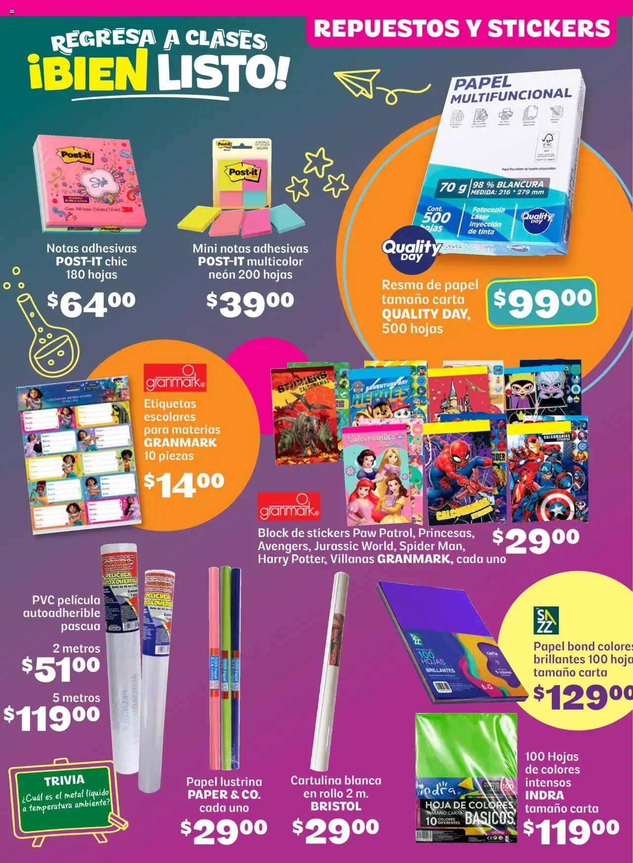 Soriana - Regresa a clases bien listo Híper y Súper Nacional - página 8- válido desde 18/07/2025