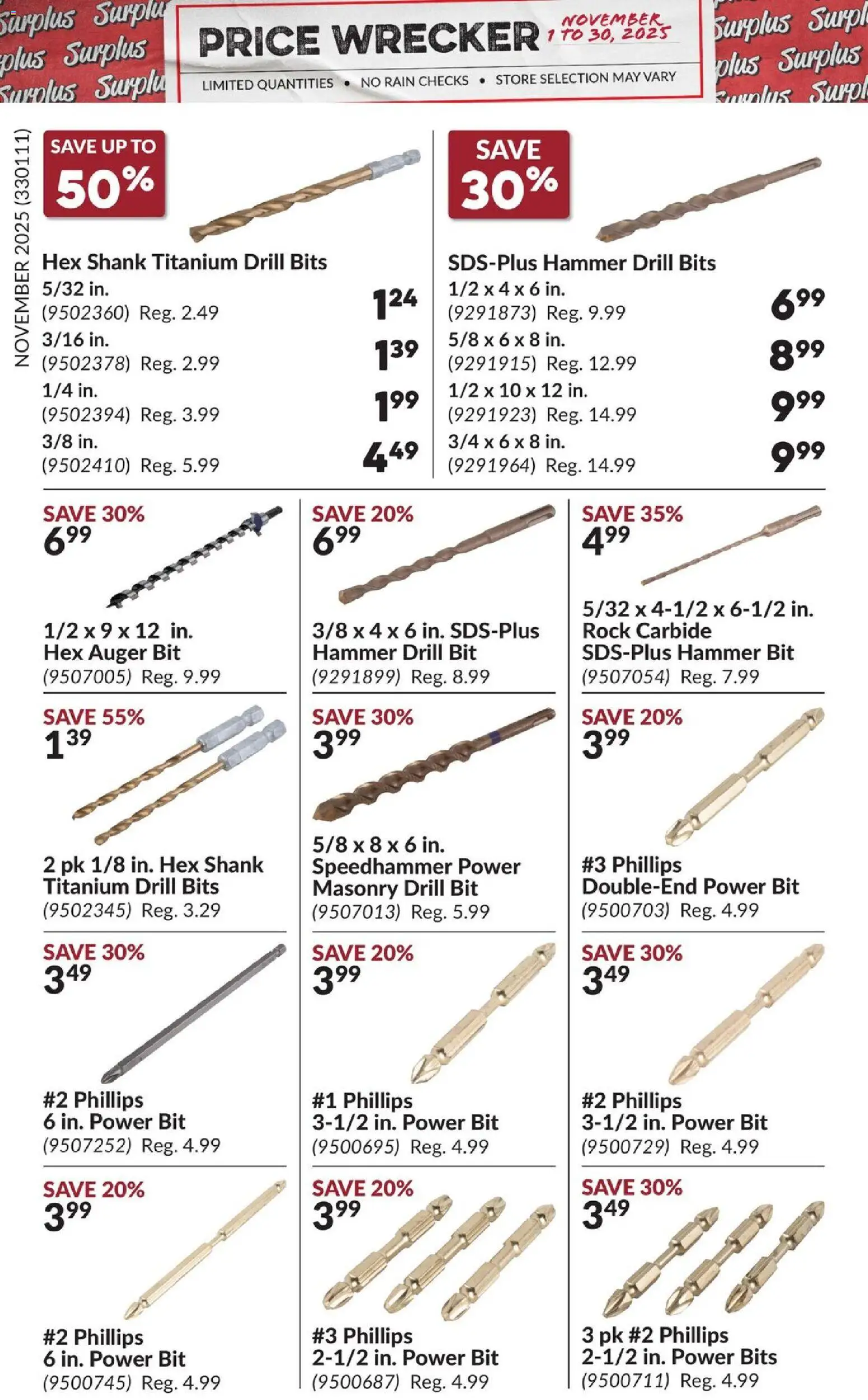 Princess Auto - Price Wrecker - page 15- valid from Nov 1, 2025