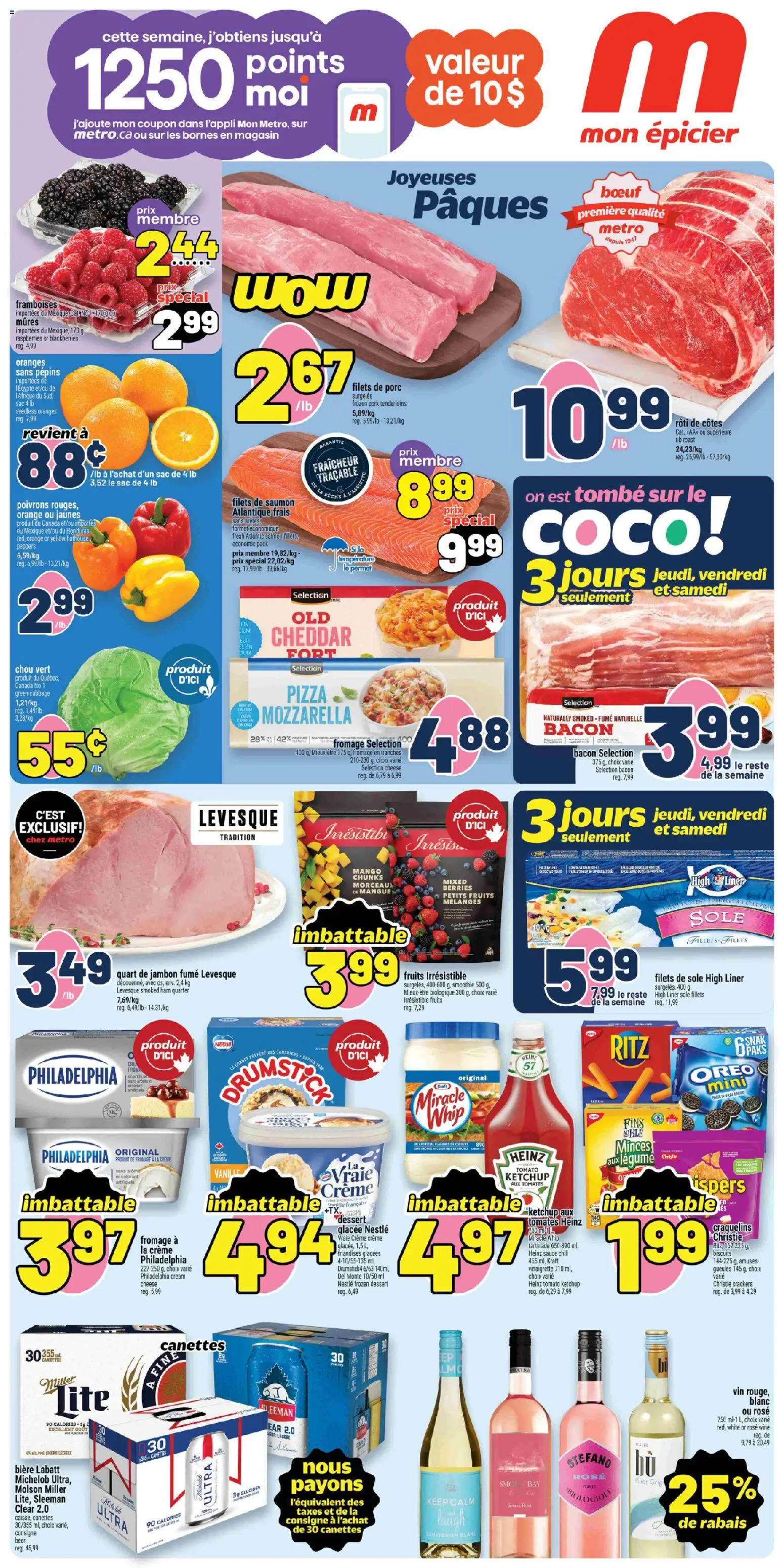 Metro weekly flyer / circulaire - page 1- valid from Apr 2, 2026