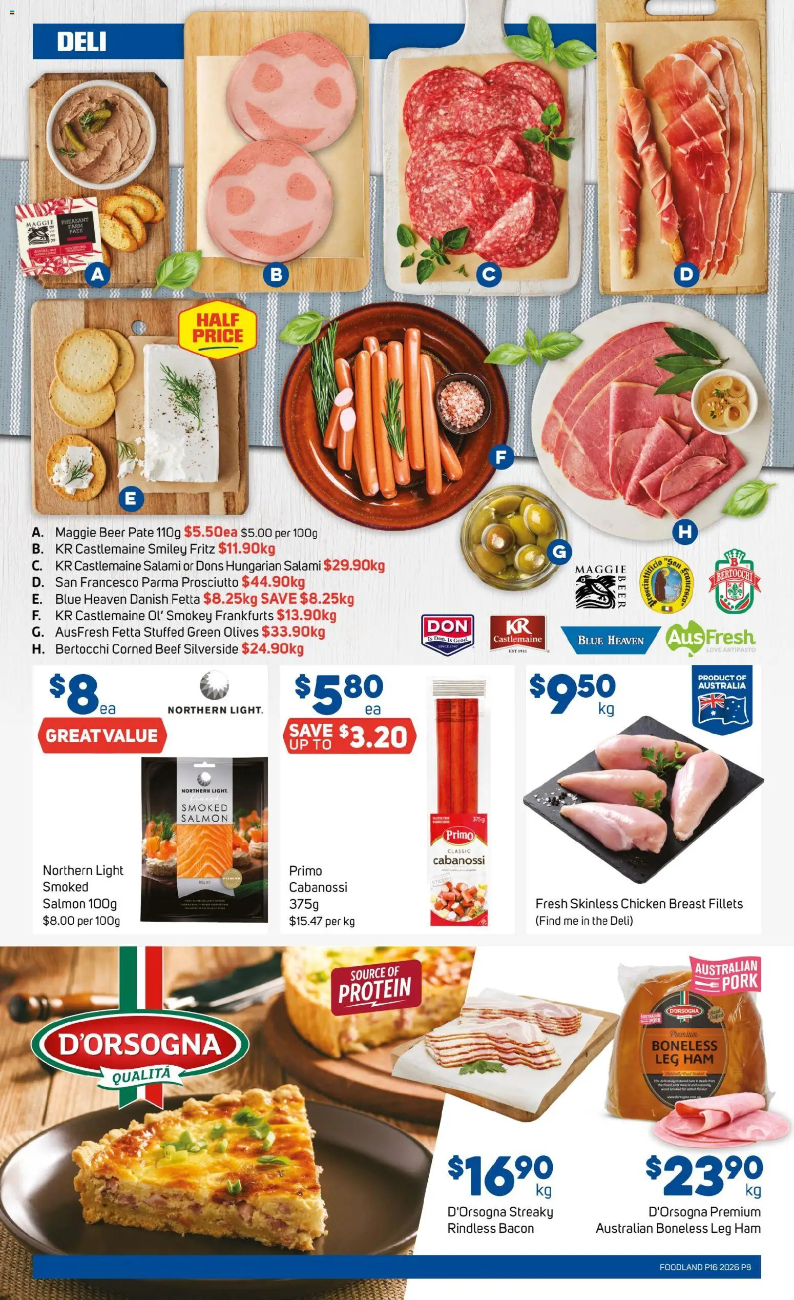 Foodland catalogue  - page 8- valid from 15/04/2026
