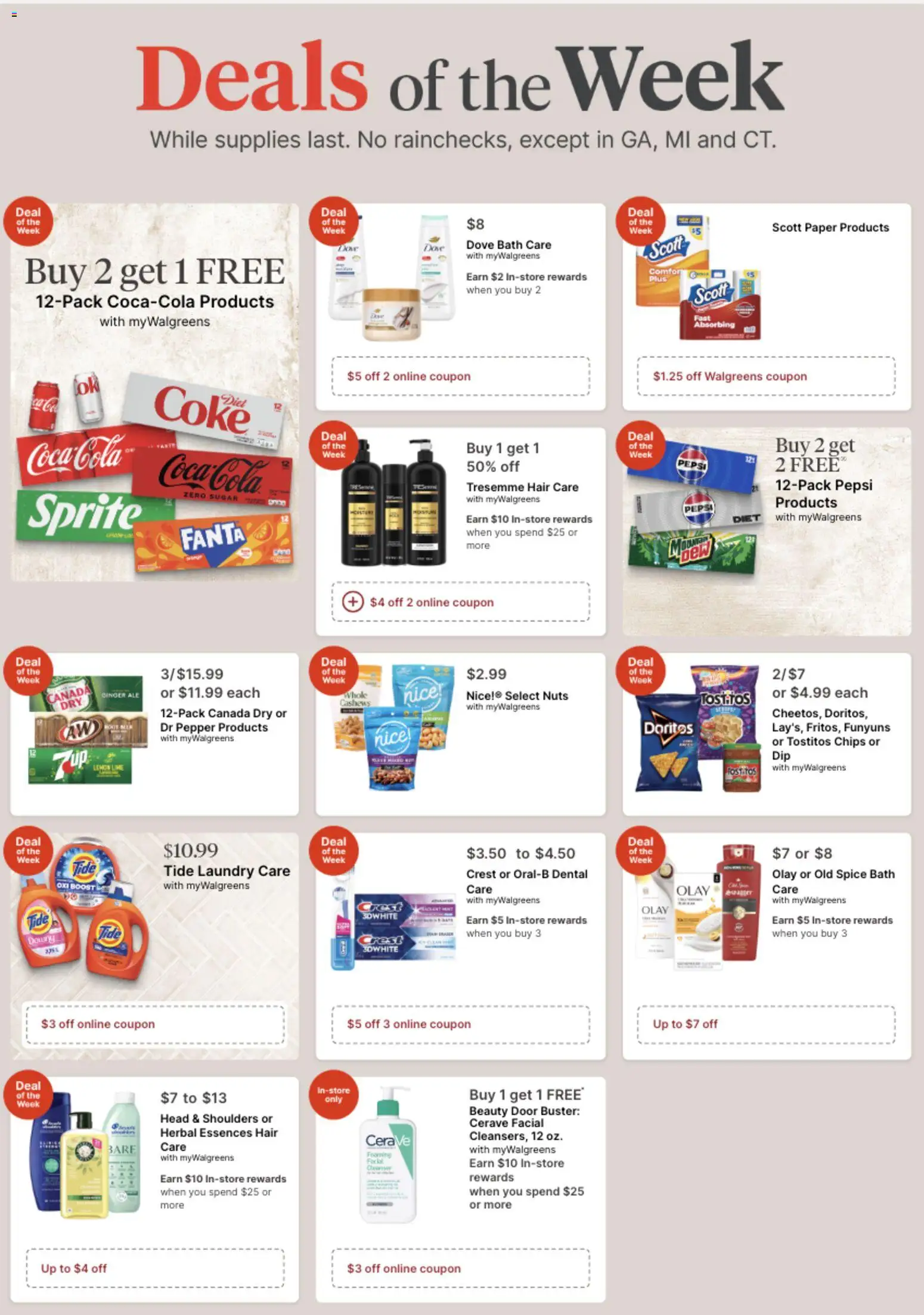 Walgreens Weekly Ad - page 1- valid from 03/01/2026
