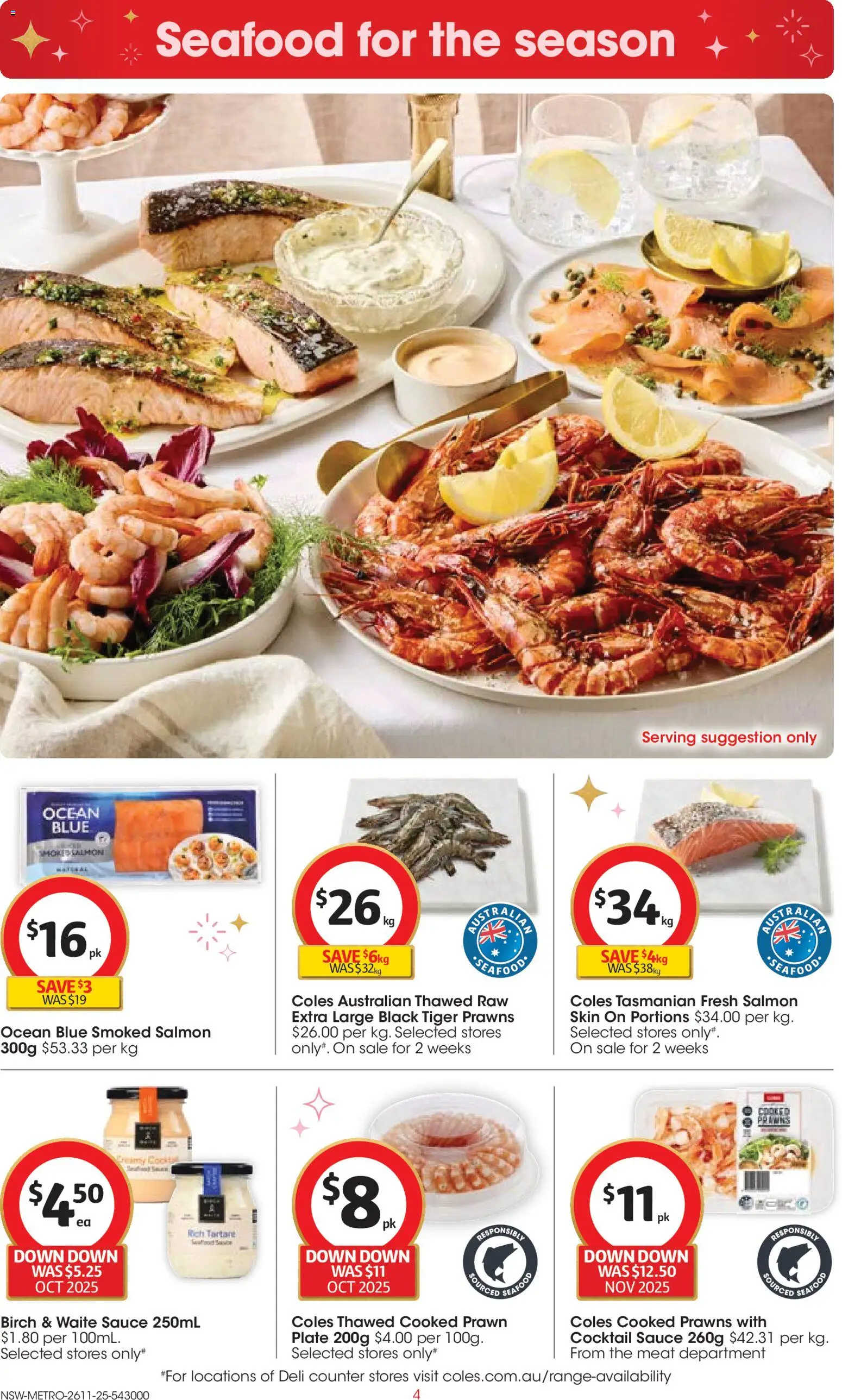 Coles Black Friday  - page 4- valid from 26/11/2025
