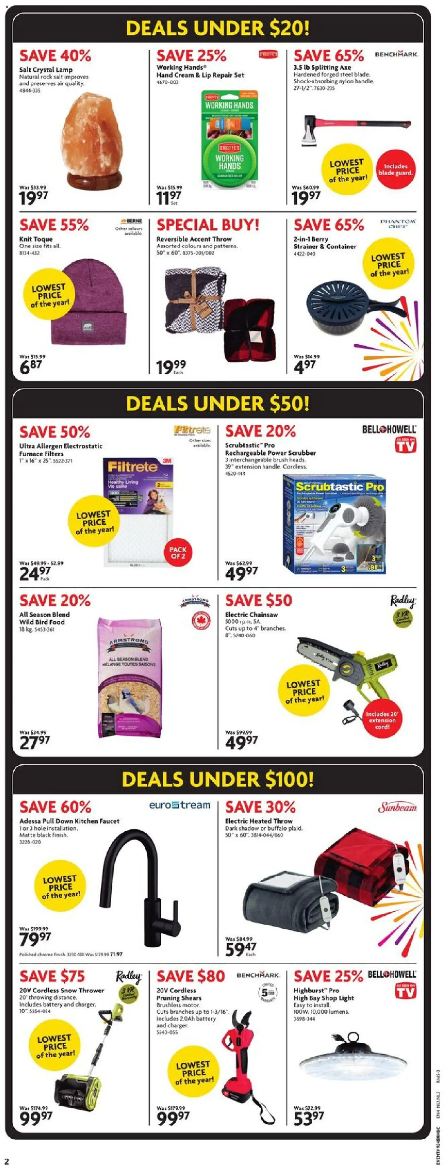 Home Hardware weekly flyer / circulaire - page 3- valid from Nov 27, 2025