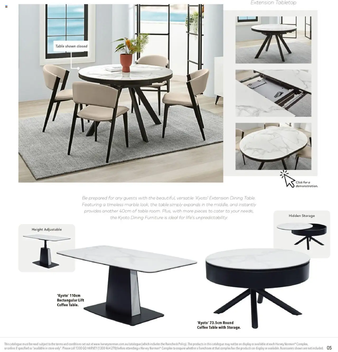 Harvey Norman - HOME – Distinct Style Dining Collections - page 5- valid from 15/07/2025