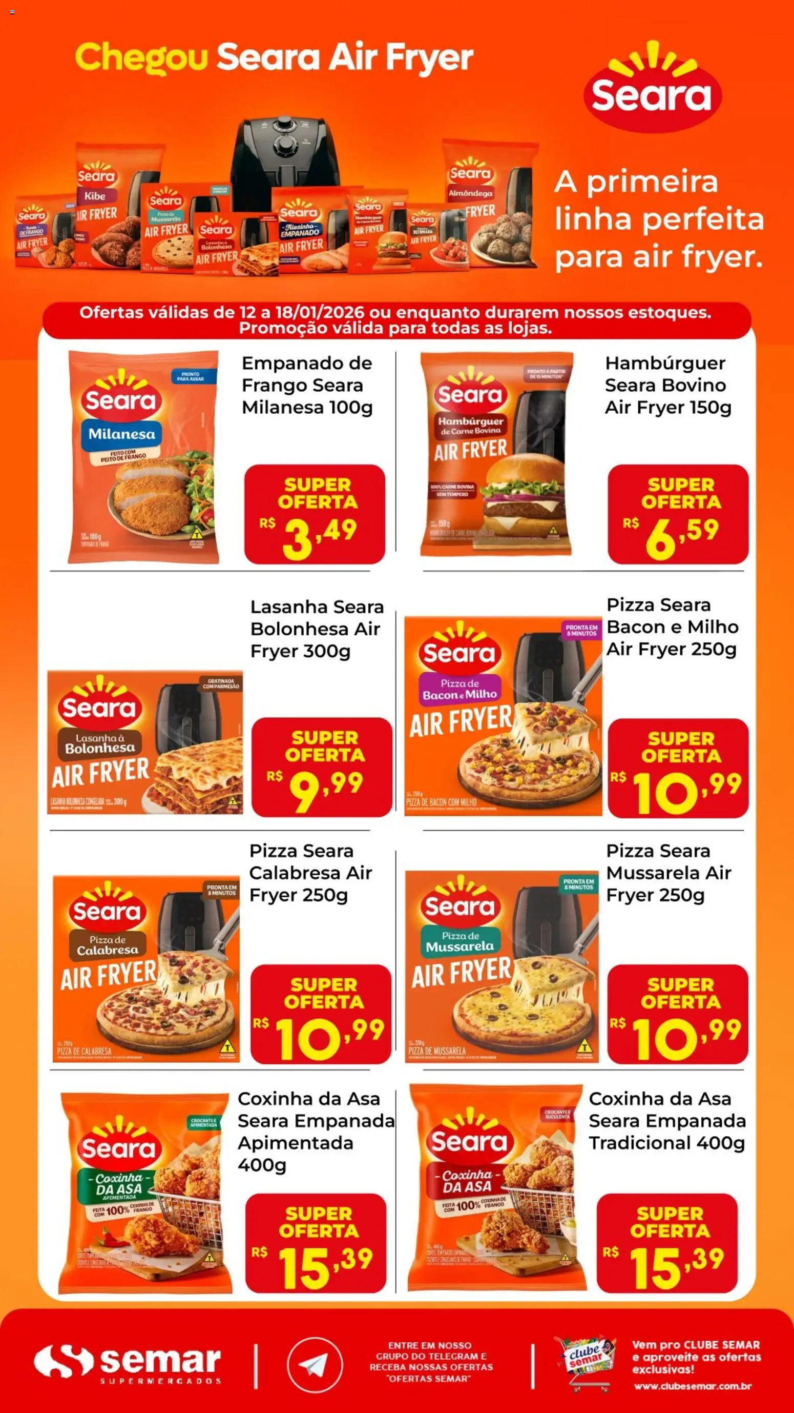 Semar Supermercado - Ofertas Seara - página 1- válido a partir de 12/01/2026
