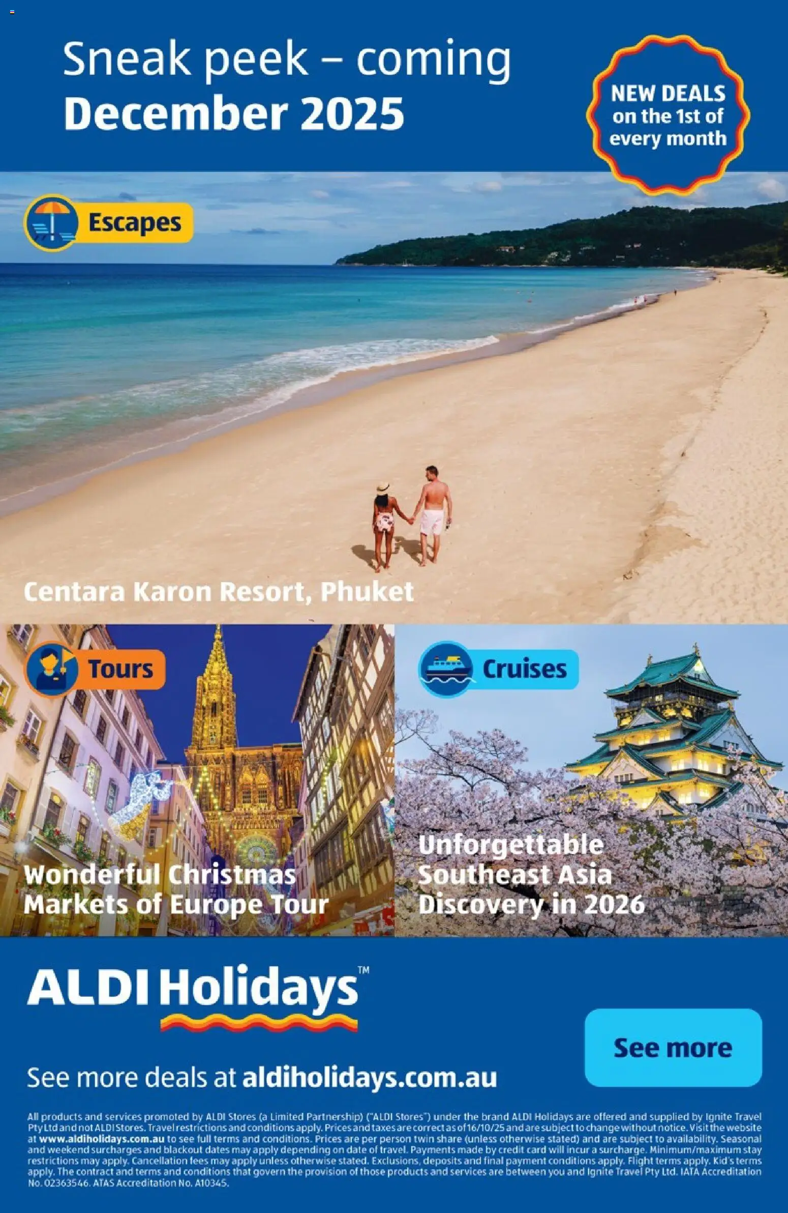 Aldi - NEW Holidays - page 60- valid from 01/11/2025