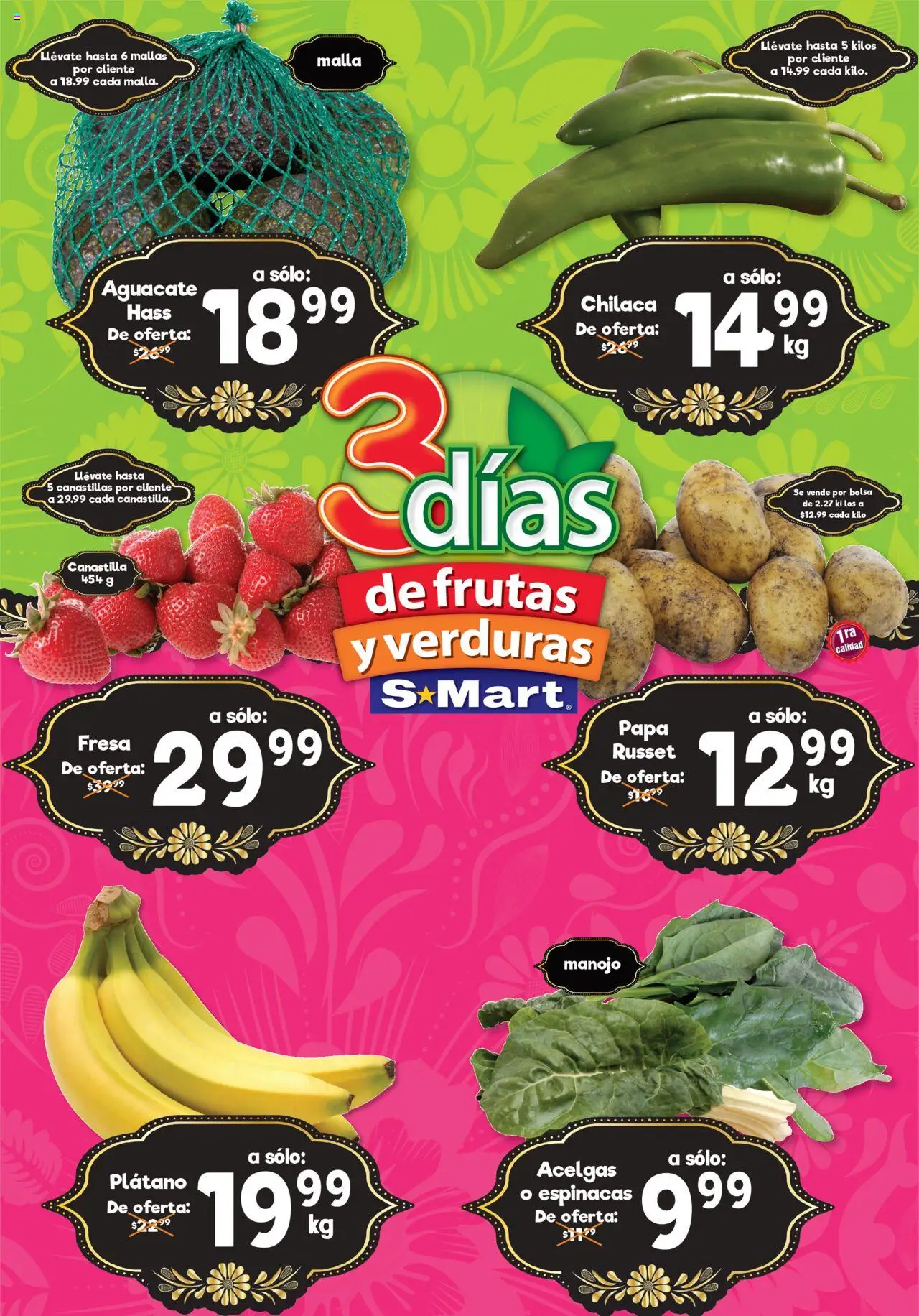 S-Mart folleto - página 1- válido desde 19/08/2025