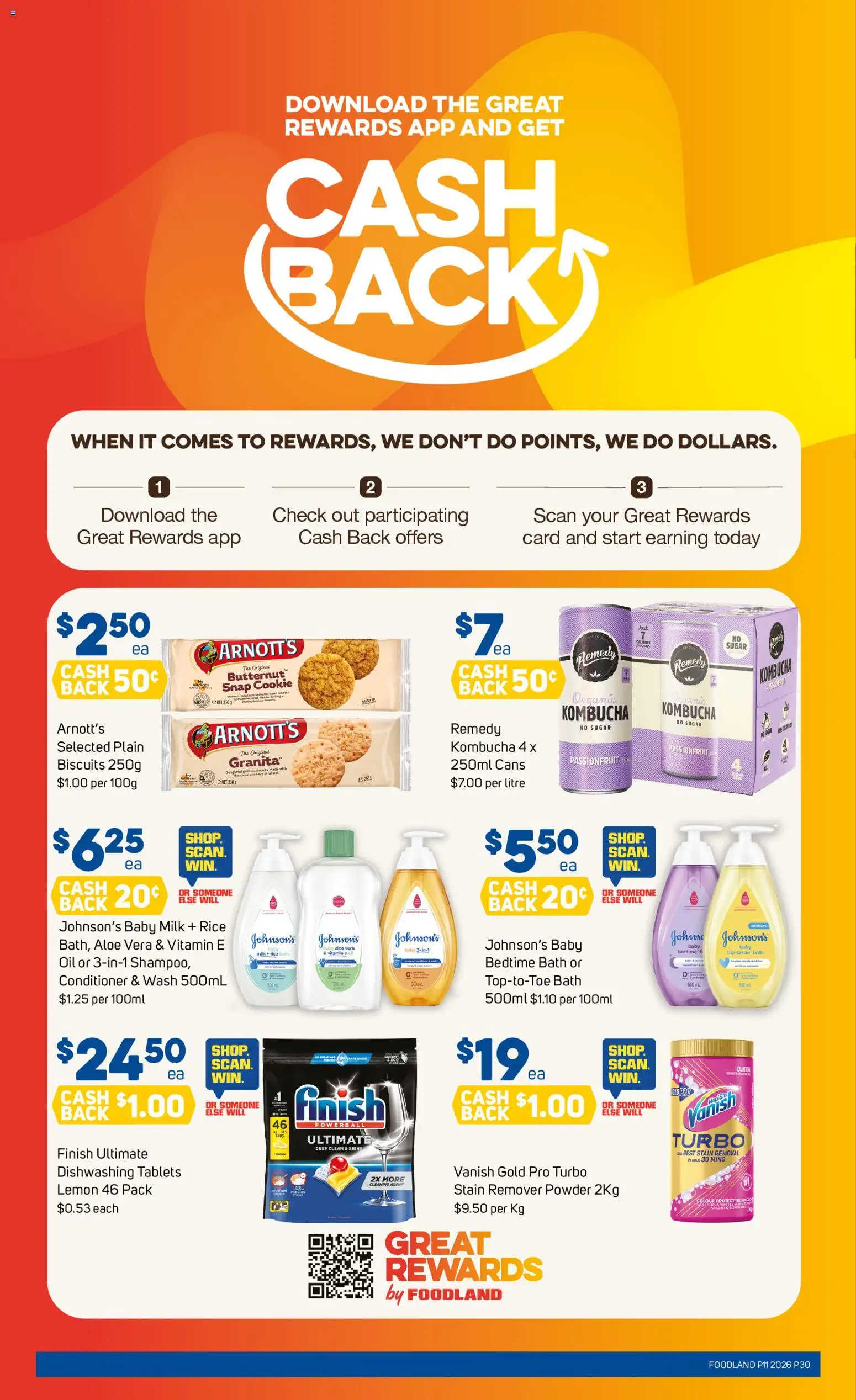 Foodland catalogue  - page 30- valid from 11/03/2026