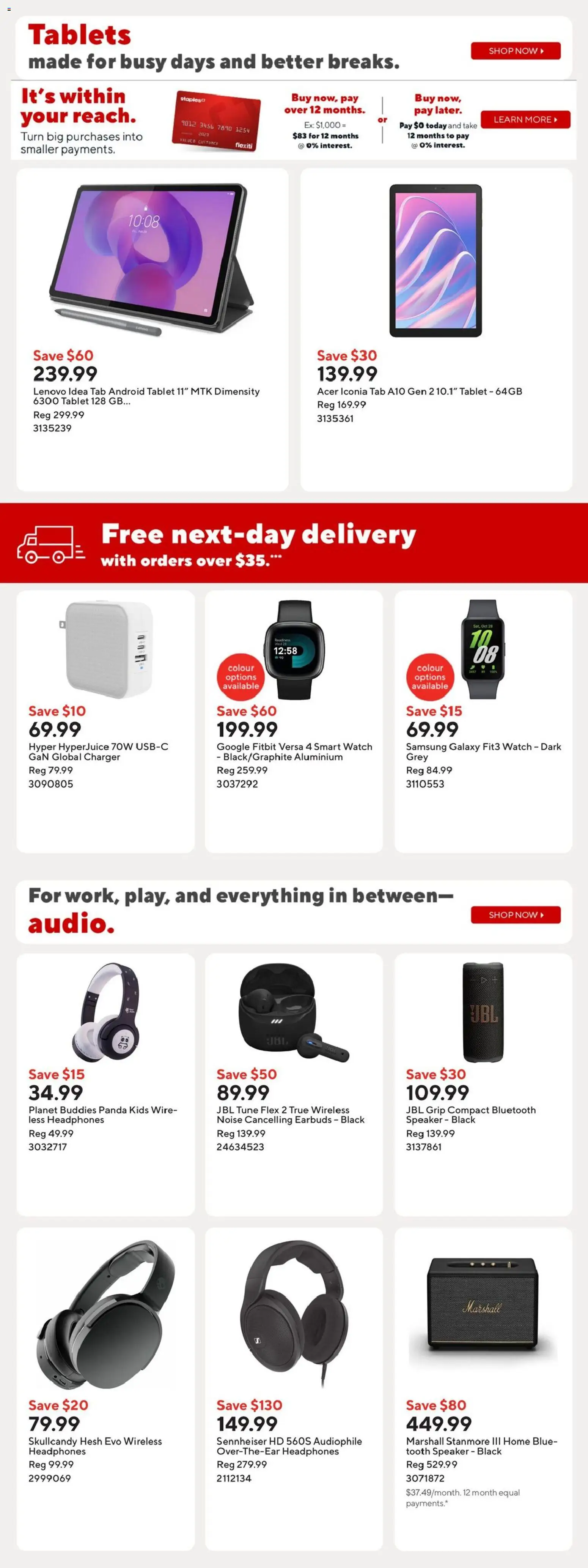 Staples weekly flyer / circulaire - page 10- valid from Feb 27, 2026