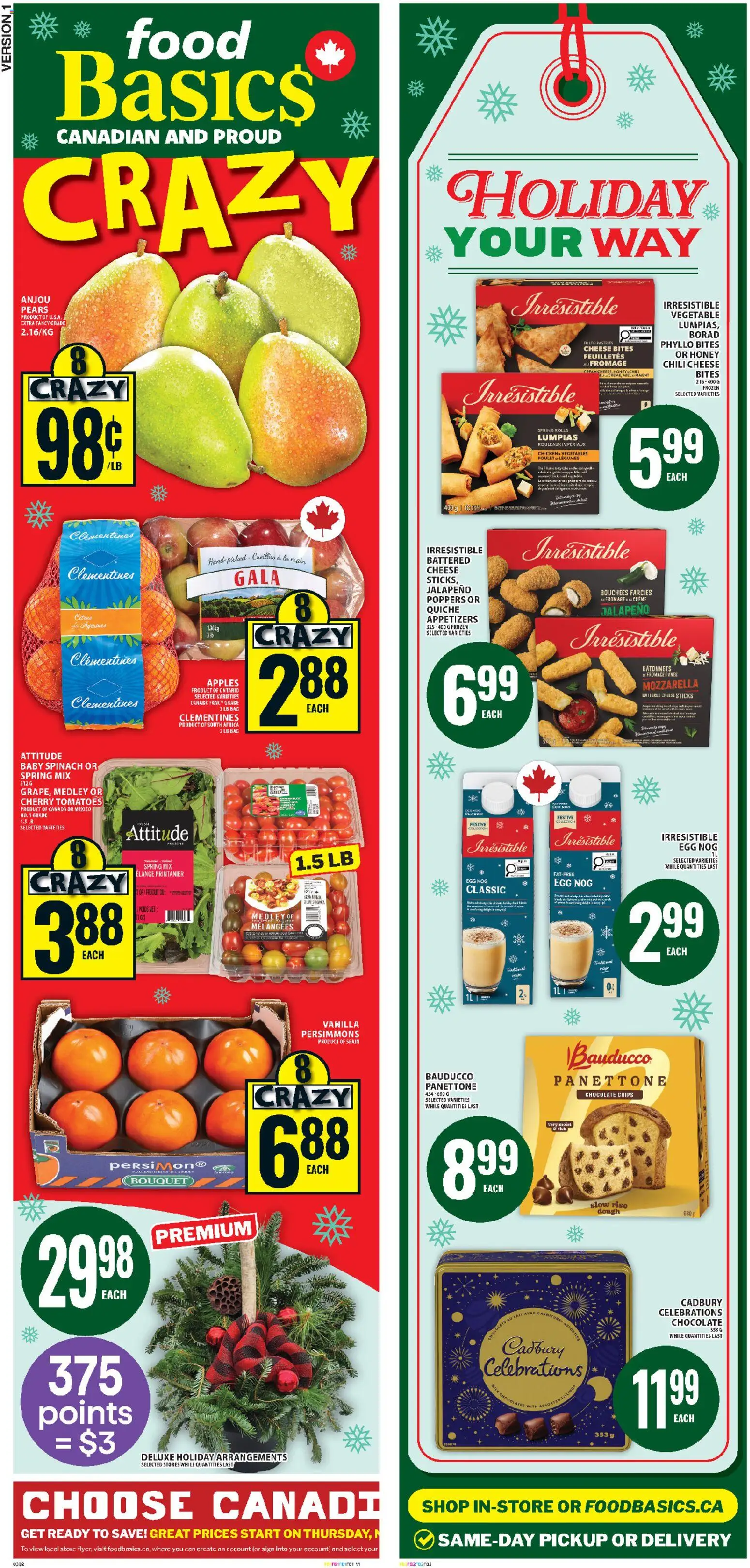 Food Basics weekly flyer / circulaire - page 2- valid from Nov 27, 2025