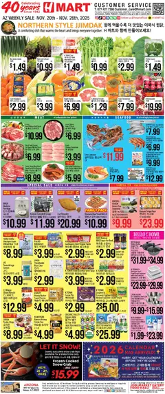 Preview Hmart ENGLISH/KOREAN - Arizona valid from 11/20/2025